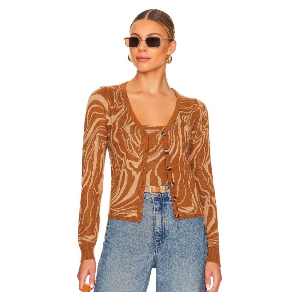 Heartloom - Carson Cardigan in Cinnamon